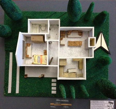 Parte interior maqueta